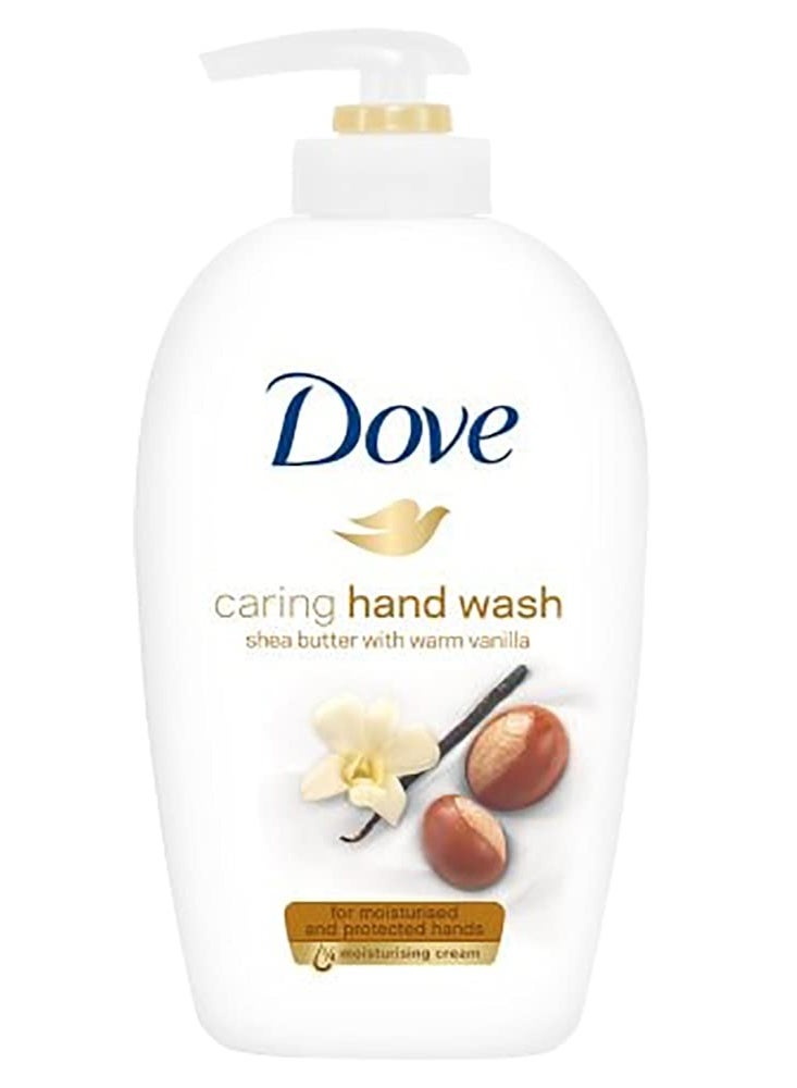 Dove Shea Butter and Vanilla Hand Wash, 250 milliliters - Image 2